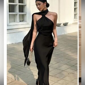 Kisserine Zelda Silk Maxi Dress - NWT